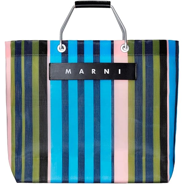 Amazon | [Marni] マルニ ストライプバッグ カバン 【FLOWER CAFE